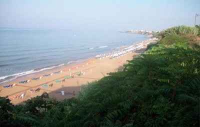 Sandy Beach in St Georges, Corfu