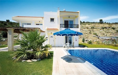 3 Bedroom Holiday Villa Rental in Kalathos, Greece