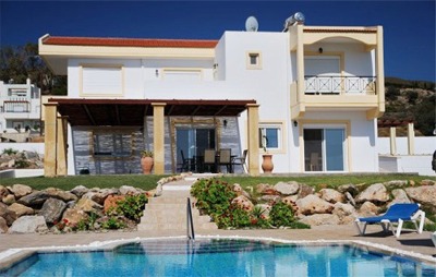 Kalathos 3 Bedroom Villa to Rent on Rhodes Island, Greece